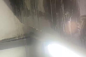 阳泉地下管廊堵漏处理视频